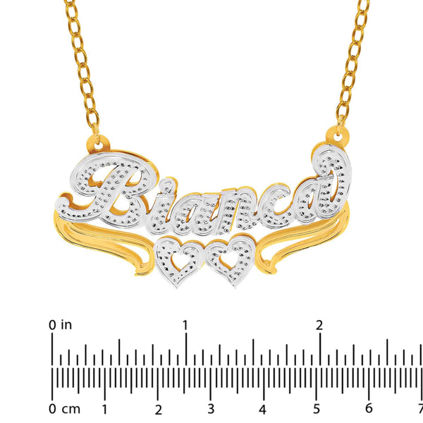 Bianca hot sale name necklace