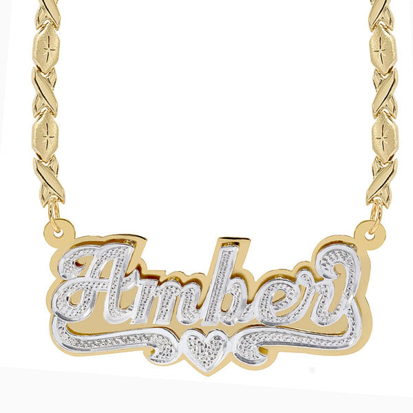 好きに Name Supreme - Supreme Plate Pendant Gold 14K ネックレス