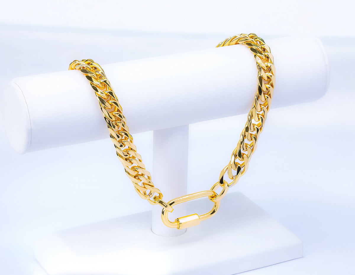 Gold-Tone Stainless Steel Choker