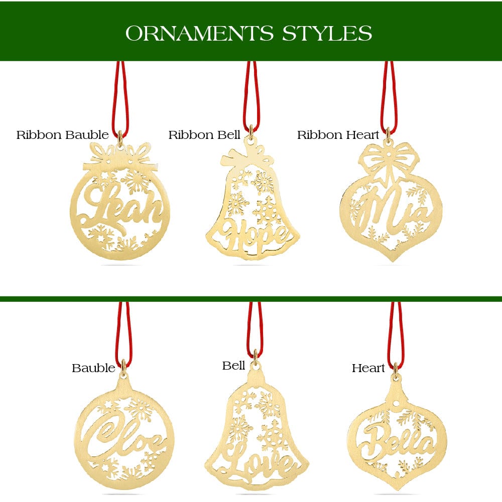 Personalized Christmas Ornament / Nameplate