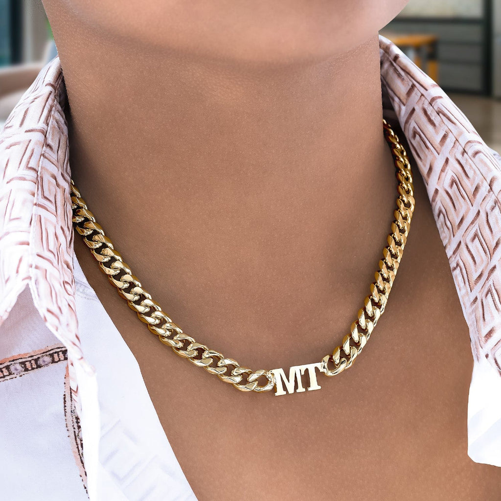 XO Cuban cheapest Chain Necklace