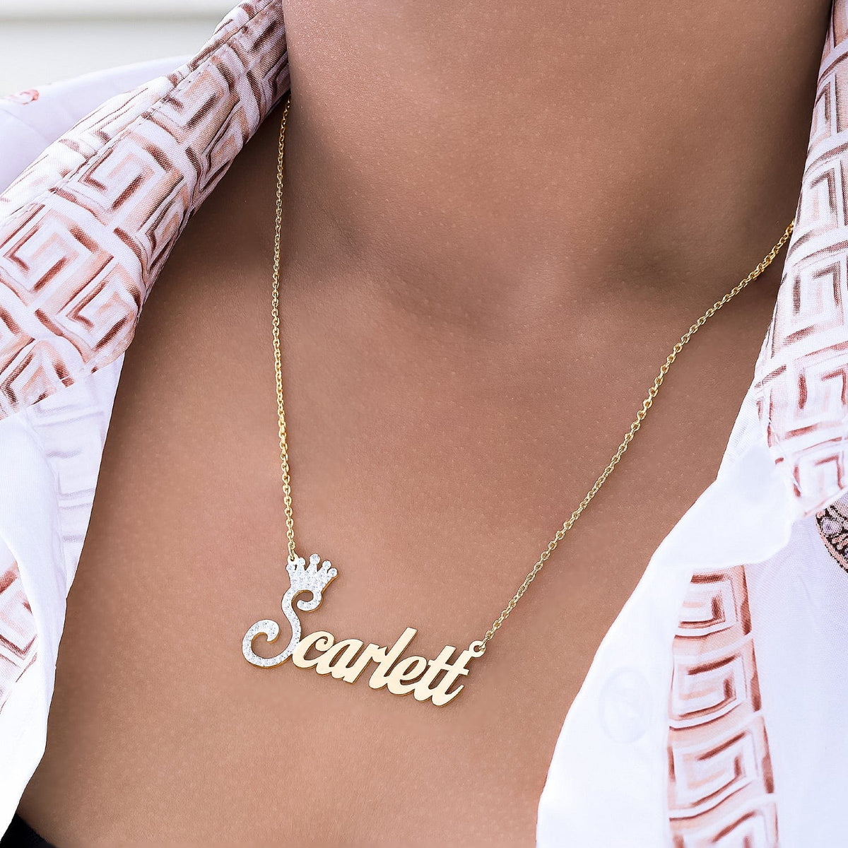 Nameplate Necklace 